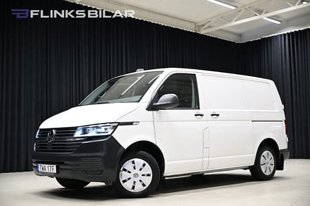 Volkswagen Transporter DSG 150HK Servicebil|Inredning|Dubbeldörr|Moms|SeUtr!!
