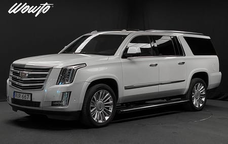 Cadillac Escalade ESV (EU) V8 LW Platinum Edt /Sv-Såld /Se Spec