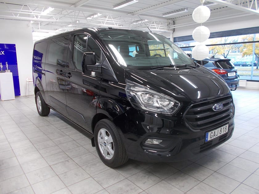 Bild 2 av Ford Transit Custom 300 Crew Van L2 2.0 Ecoblue 130hk 5-Sits/Moms/Drag
