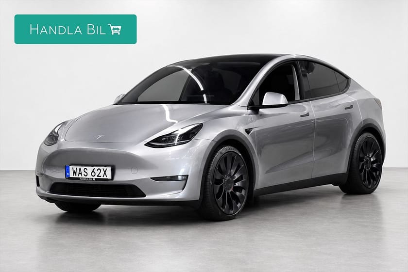 Bild 1 av Tesla Model Y Performance Autopilot Pano Navi AdaptivF Dragkrok
