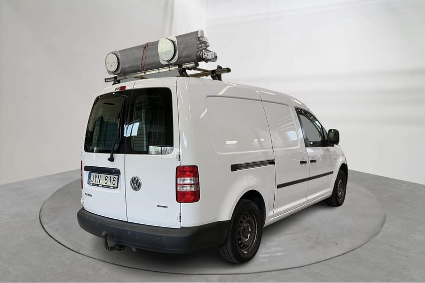 Bild 3 av Volkswagen Caddy Maxi Panel Van 2.0 Ecofuel Skåp (109hk) Verkstad Drag Dubbelgolv