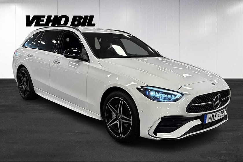 Bild 2 av Mercedes-Benz C 300 T e 300e AMG Line 360° Kamera Drag Burmester Elstolar