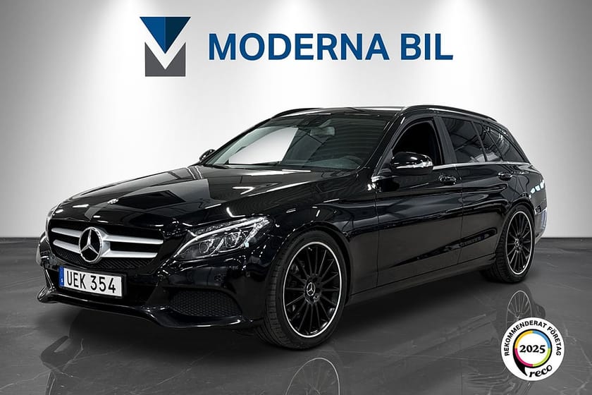 Bild 1 av Mercedes-Benz C 220 T d BlueTEC 170hk AMG-Fälg H&R Sänkt Navi Drag Nyserv