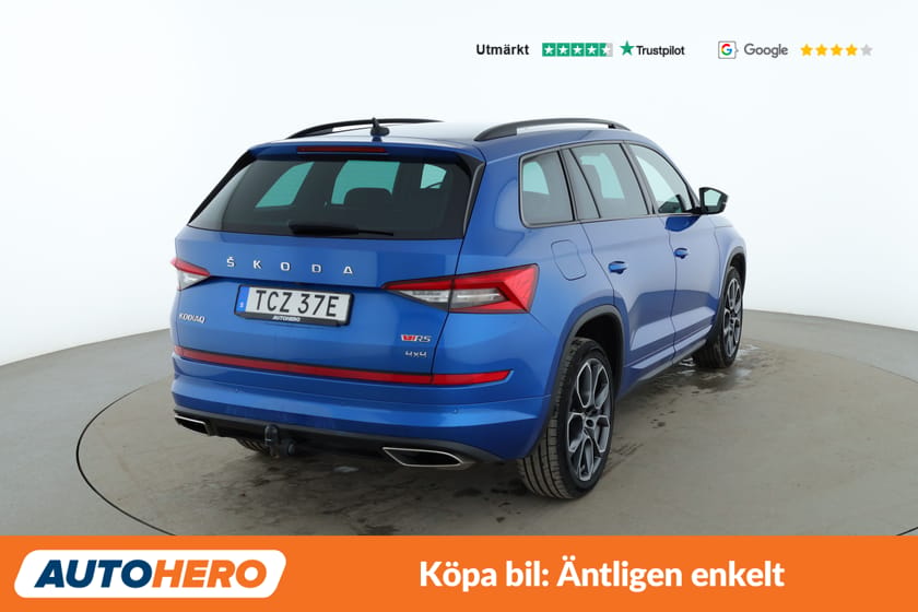 Bild 3 av Škoda Kodiaq RS 4x4 DSG Sequential / Cockpit, ACC, Värmare