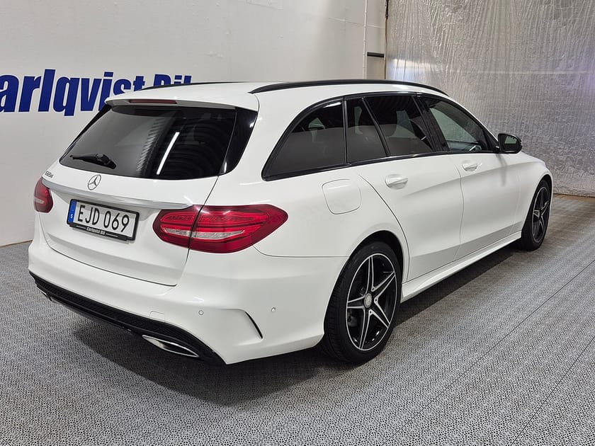 Bild 4 av Mercedes-Benz C 220 T d KOMBI AMG CDI 170HK Panorama Läder