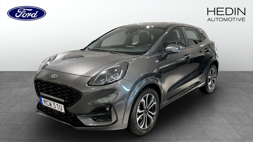 Bild 1 av Ford Puma ST-Line 1.0 EcoBoost 125Hk Hybrid B-Kamera Adaptiv F-Hållare