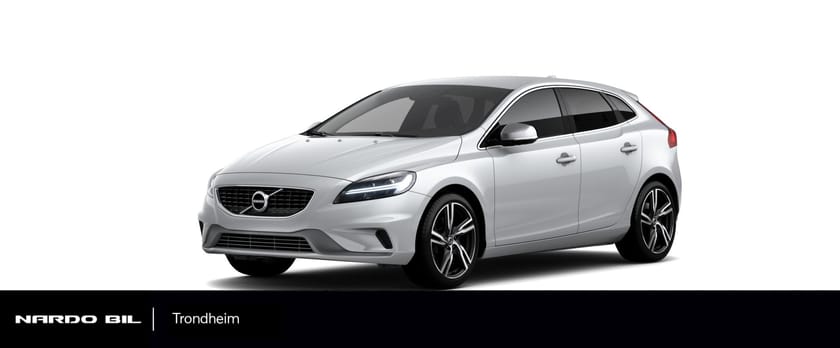 Bilde 1 av Volvo V40 T2 122 hk R-Design. 18"alu/Navi/Ryggekamera/Skinnseter