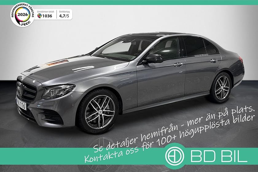 Bild 1 av Mercedes-Benz E 350 d 4MATIC AMG PANORAMA BURMESTER WIDESCREEN