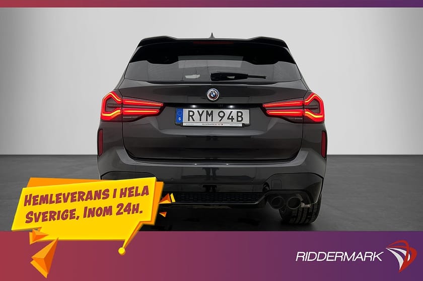 Bild 5 av BMW X3 M Competition 510hk Pano H/K Laser Skinn 360° MOMS