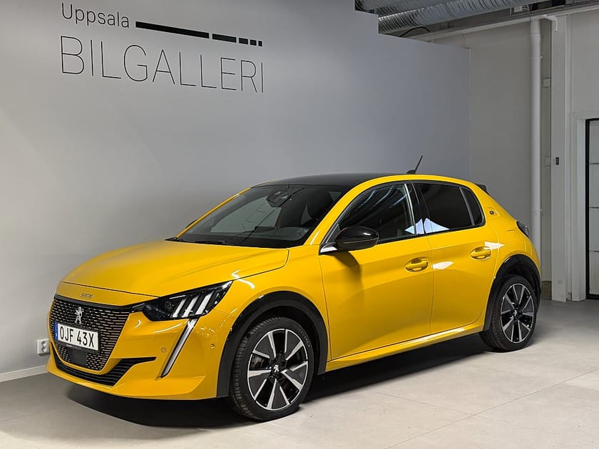Bild 1 av Peugeot e-208 GT PACK 50 kwh - highway assist , backkamera
