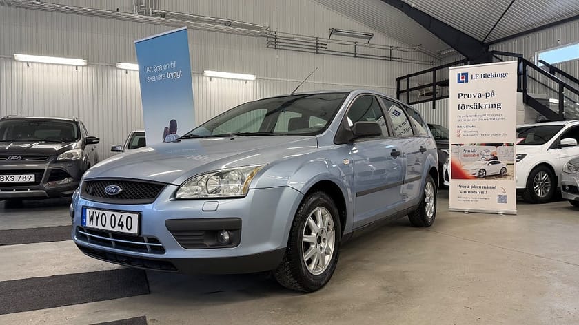 Bild 4 av Ford Focus Kombi 1.8 Flexifuel Manuell, 125hk