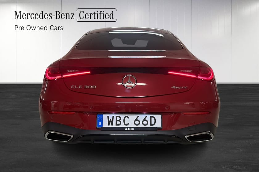 Bild 5 av Mercedes-Benz CLE 300 4MATIC Coupé Värmare / Drag / RattVä / Adapt F-håll / Bakstyrning
