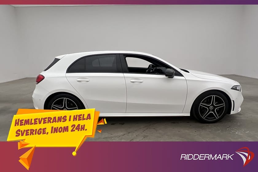 Bild 5 av Mercedes-Benz A 200 AMG Widescreen Kamera Navi Halvskinn