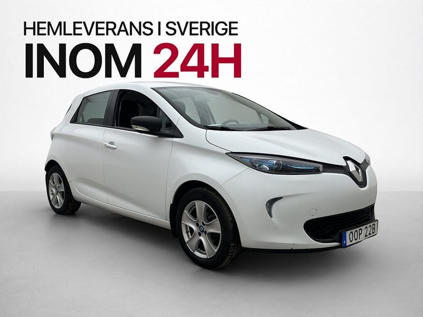 Bild 1 av Renault ZOE R90 41 kWh 92hk Batterihyra Navi P-Sensorer