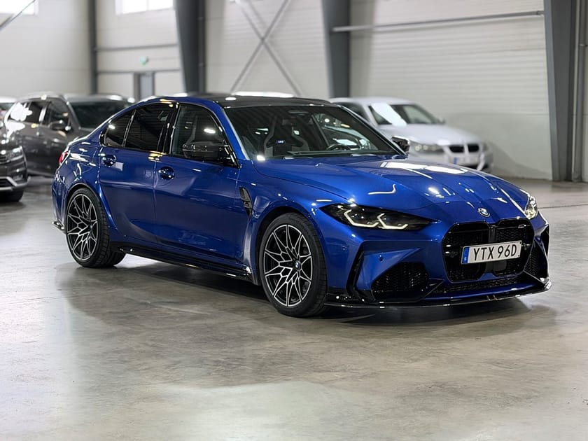 Bild 4 av BMW M3 Competition xDrive ADRO Kolfiber Skalstolar 510hk