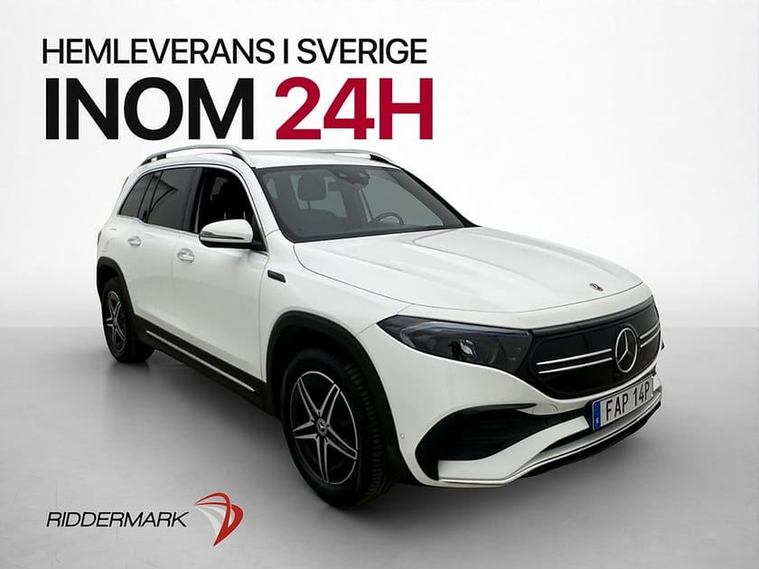 Bild 4 av Mercedes-Benz EQB 300 4MATIC 4M AMG 7-Sits Wide Kamera Navi CarPlay