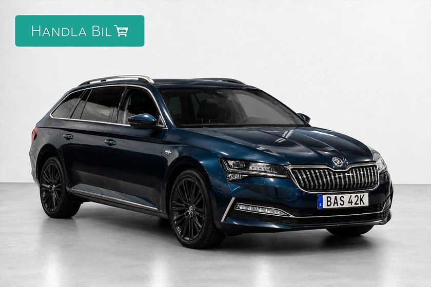 Bild 4 av Škoda Superb iV Kombi 1.4 L&K Drag Rattv P-värm Cockpit Skinn 218hk