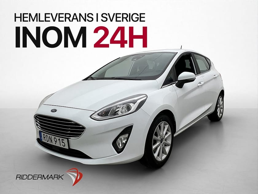 Bild 1 av Ford Fiesta 1.0 EcoBoost 100hk Titanium CarPlay Adaptiv-fart