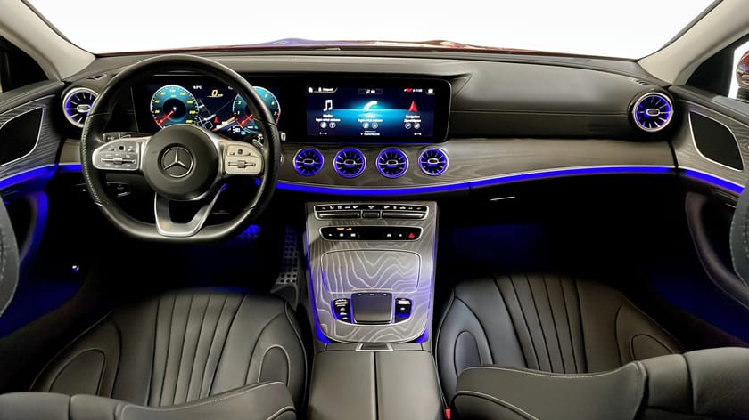 Bild 4 av Mercedes-Benz CLS 450 4MATIC 9G-Tronic 367Hk AMG-Line /360°/Värmare