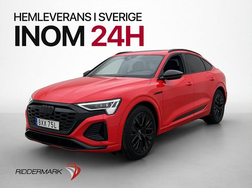 Bild 1 av Audi Q8 Sportback 55 e-tron quattro Q S-Line Pano B&O Luftfjäd 360°