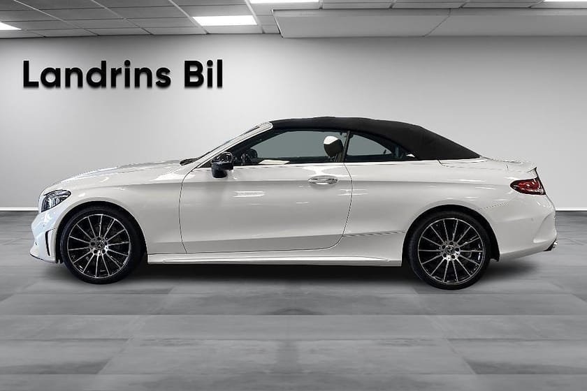 Bild 4 av Mercedes-Benz C 200 Cabriolet AMG-Line / Burmester / 360º / Minnespaket