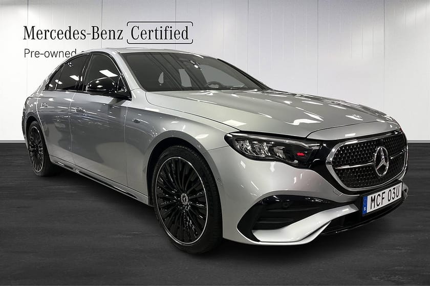 Bild 2 av Mercedes-Benz E 300 e e, AMG Line, Nightpack, Burmester, Drag