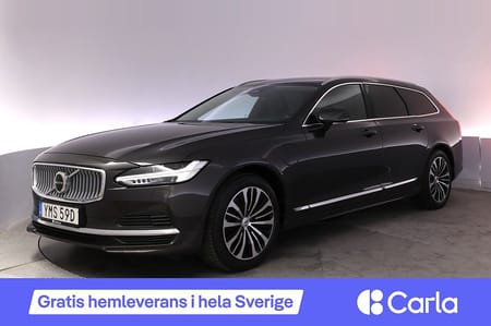 Volvo V90 Recharge T6 AWD Drag Läder Kamera AdapFarth