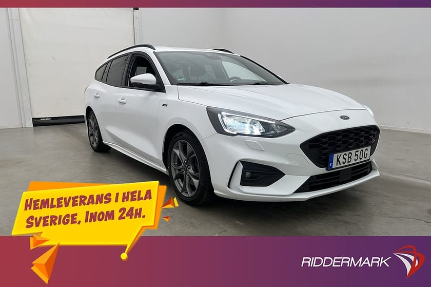 Bild 3 av Ford Focus Kombi 1.0 EcoBoost 125hk ST-Line Kamera CarPlay