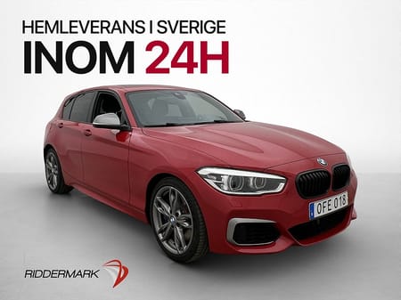 BMW M140i xDrive 340hk Taklucka H/K Navi Kamera Svensksåld