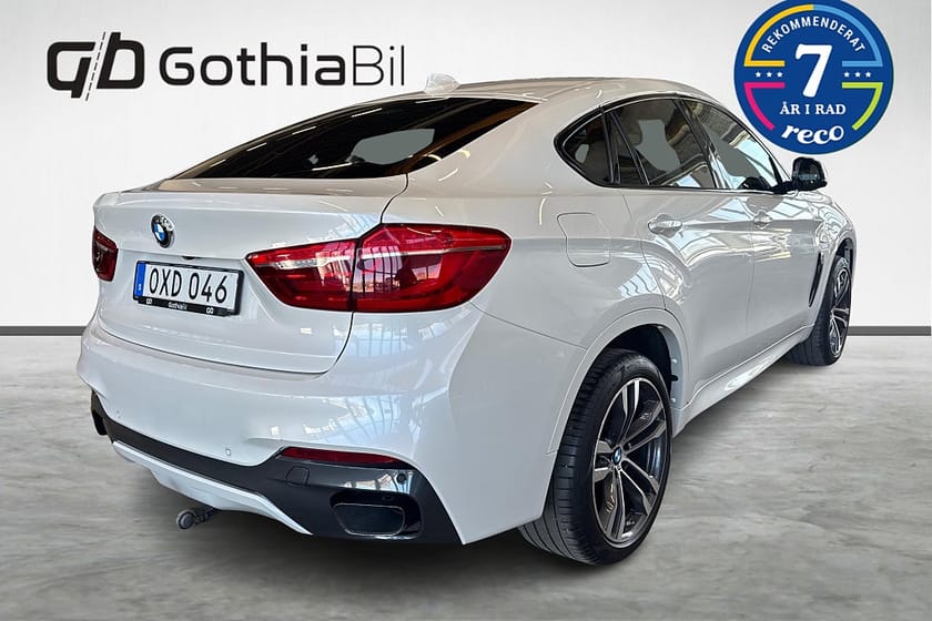 Bild 5 av BMW X6 M50d Aut M Sport HUD Värmare Navi Pano Drag Läder Nybes