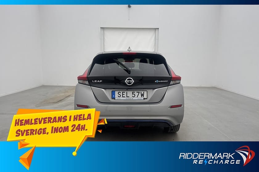 Bild 5 av Nissan Leaf 40 kWh Tekna BOSE 360° Kamera Navi Rattvärme