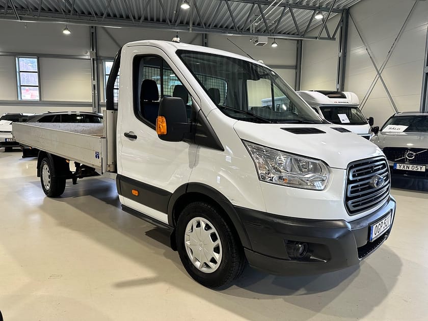 Bild 3 av Ford Transit 350 Chassi Cab Enkelhytt Flakbil 2.0 TDCi SelectShift