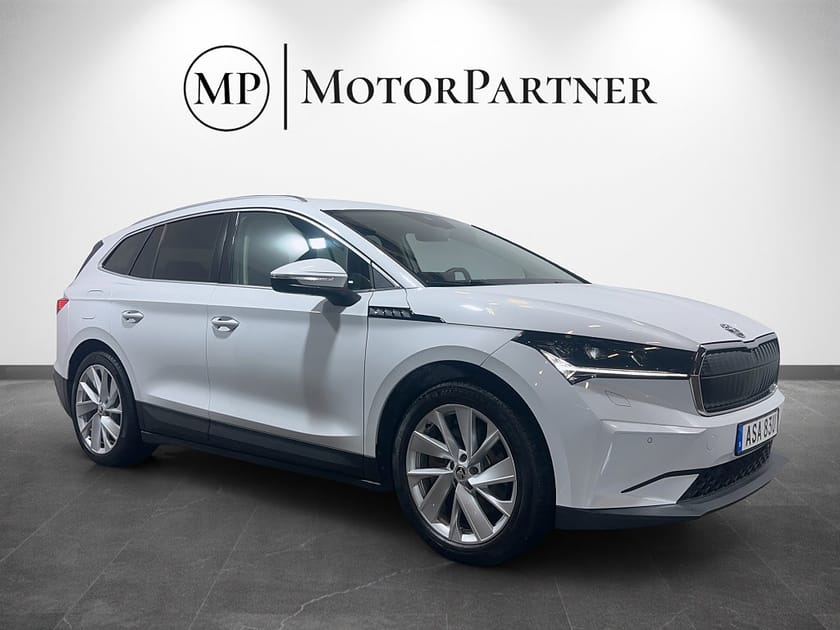 Bild 1 av Škoda Enyaq iV 80 Skoda iV80 Skinn/Alcantara Backkamera Dragkrok 3.95%