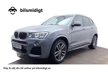 BMW X3 xDrive20d Aut M Sport Drag Pano Värmare H/K Delläder