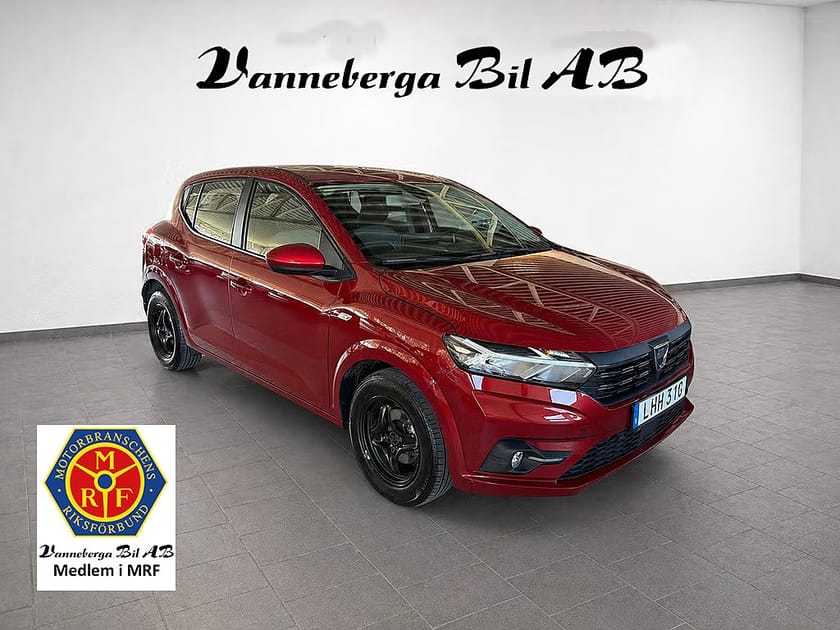 Bild 1 av Dacia Sandero 1.0 TCe CVT Automat/Euro 6