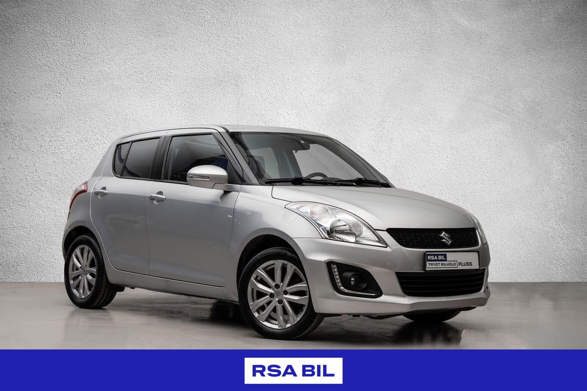 Suzuki Swift 5-dørs 1.2 VVT 4WD Manuell, 5-trinn, 90hk, 2015