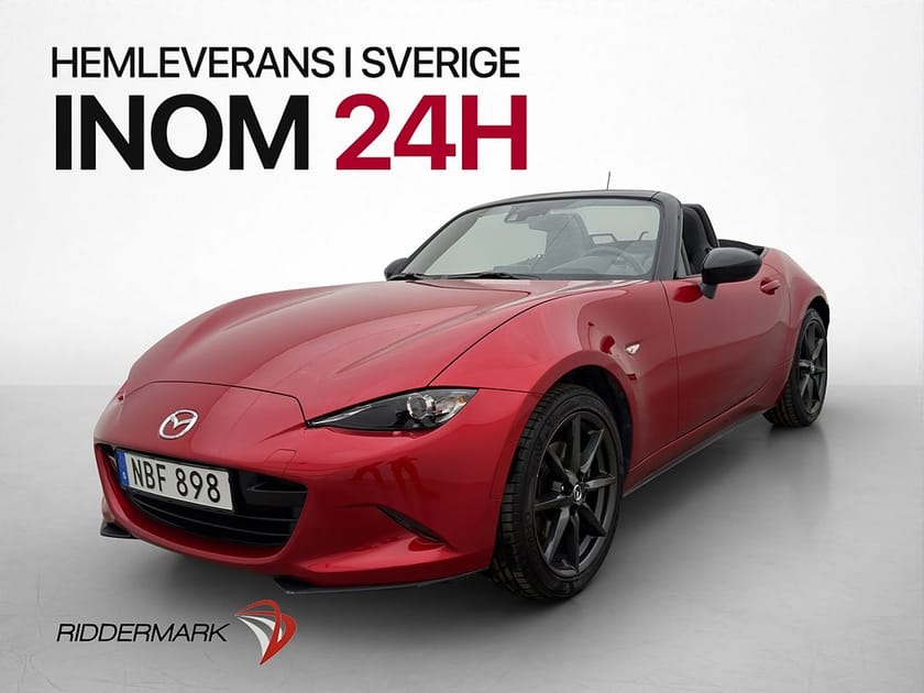 Bild 3 av Mazda MX-5 2.0 SKYACTIV-G 160hk Skinn LED 2-Brukare