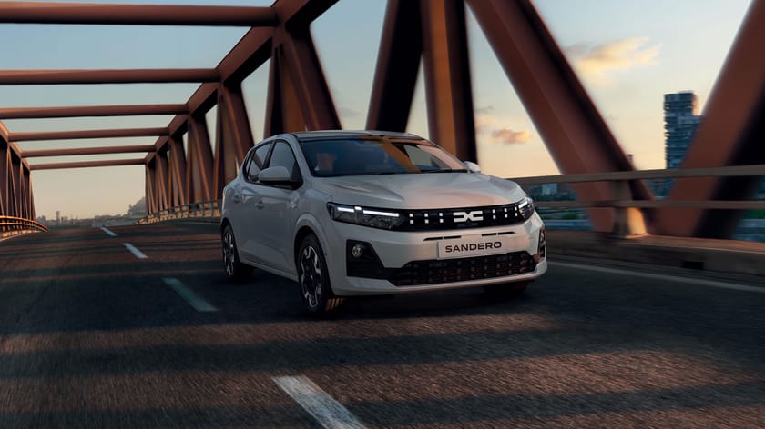 Dacia Sandero bakgrundsbild