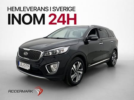 Kia Sorento CRDi AWD 200hk Business 7-Sits Kamera Skinn Navi