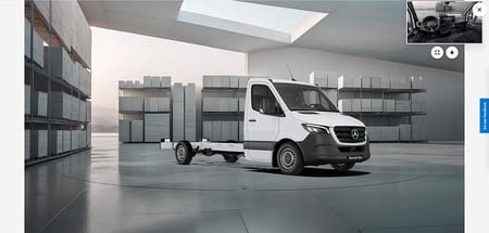 Mercedes-Benz Sprinter 317 CDI RWD Chassi