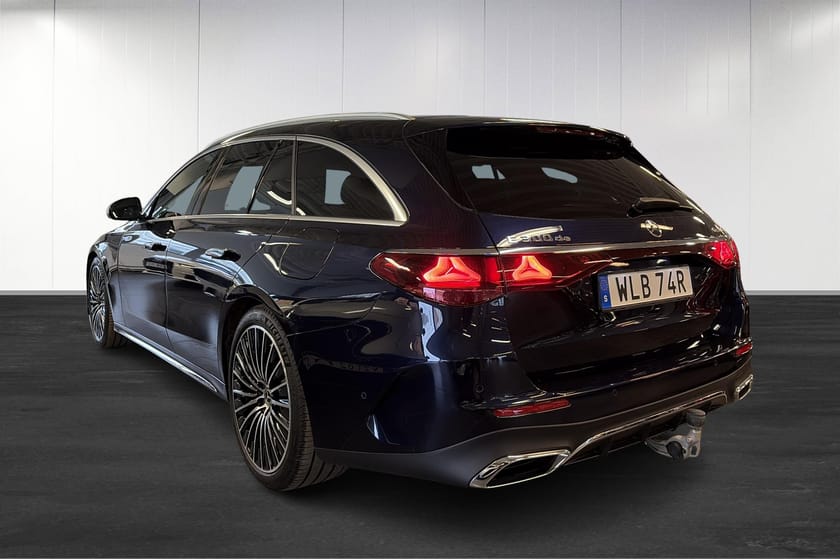 Bild 5 av Mercedes-Benz E 300 d e 4MATIC T Moms/AMG/Burmester/Dragkrok