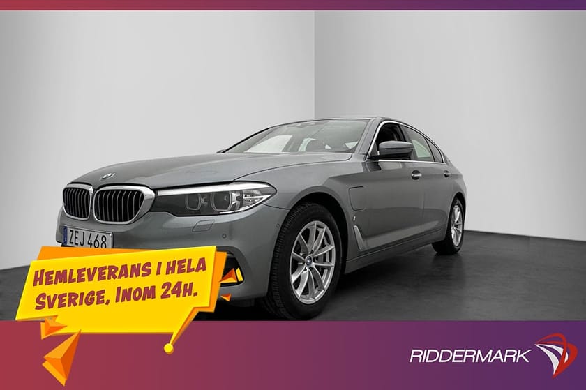 Bild 3 av BMW 530e iPerformance Sedan 252hk Kamera Navi Rattvärme Ambient