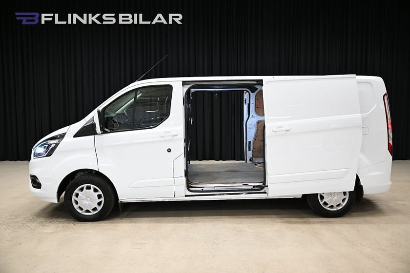 Bild 5 av Ford Transit Custom 300 170HK L2|Nedlackad|Dubbeldörr|NyKamrem|Leasbar