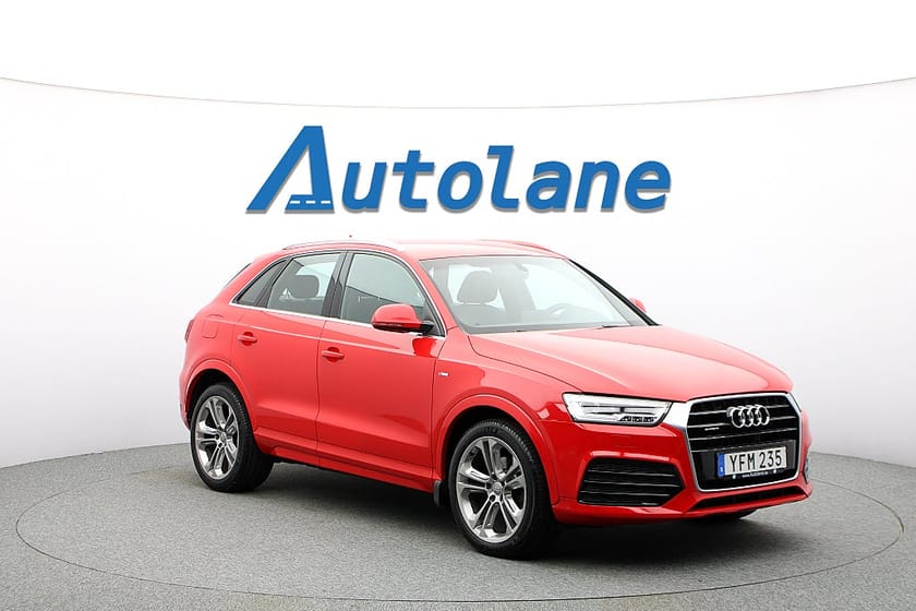 Bild 1 av Audi Q3 2.0 TDI quattro S Tronic S Line Drag,Kamera,GPS 184hk