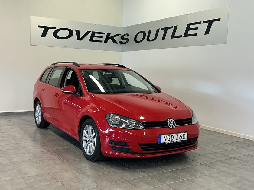 Bild 1 av Volkswagen Golf Sportscombi 1,6 TDI 110hk Aut Drag/Värmare