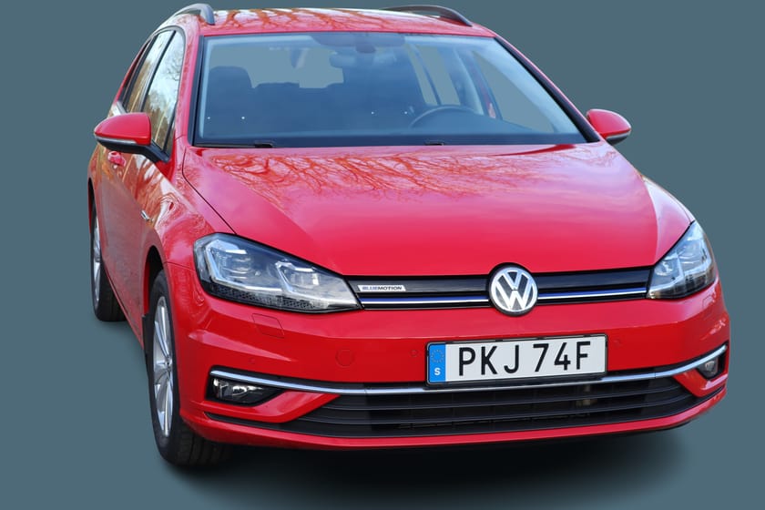 Bild 2 av Volkswagen Golf Sportscombi VII 1,5TGI 130hkr CNG BlueMotion Automat