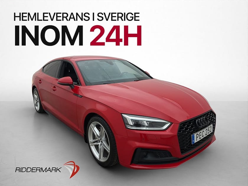 Bild 3 av Audi A5 Sportback SB 2.0 TDI 190hk S-Line Cockpit Massage Kamera Navi