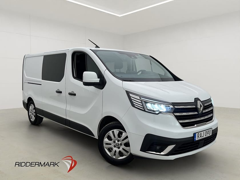 Bild 1 av Renault Trafic Skåpbil L2 Dubbelhytt Värmare Drag Kamera 6-Sits Moms