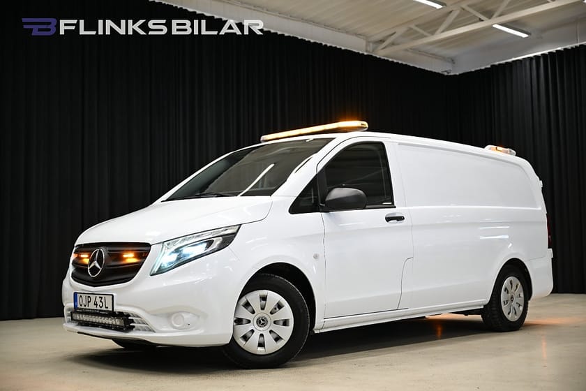 Bild 1 av Mercedes-Benz Vito 116 CDI 2.8t 163HK Automat|Inredd|LED|Nedlackad|SeUtr!