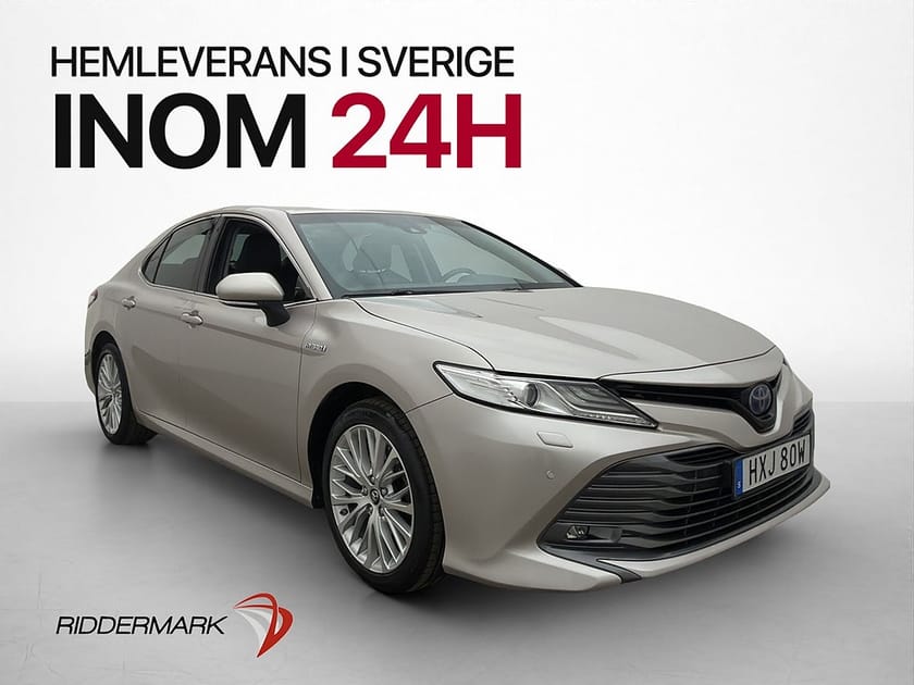 Bild 1 av Toyota Camry Hybrid 2.5 218hk Executive Kamera Skinn CarPlay